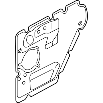 Jeep 55135876AF INSULATOR Rear Door