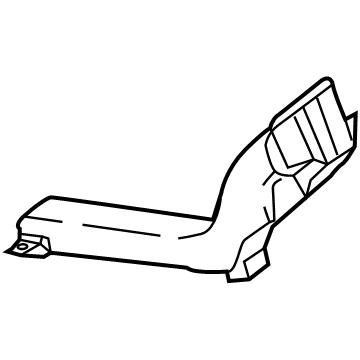 Jeep 68271671AA DUCT Floor