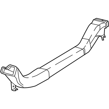 Jeep 68262957AA DUCT Rear A/C