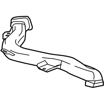 Jeep 68280459AA DUCT Demister Right