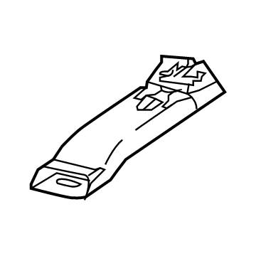 Jeep 68285784AA DUCT Floor Distribution