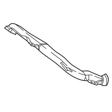 Jeep 68280458AA DUCT Demister Left