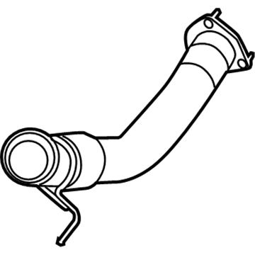 Ram 68087104AH PIPE Exhaust Front