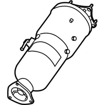 Ram 68224930AA FILTER ASSY DIESEL PARTICULATE