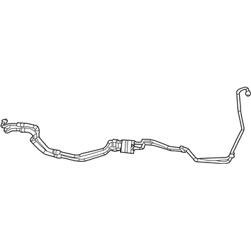 Dodge 68252508AE HOSE AND TUBE Transmission Oil Cooler Pressure And Return
