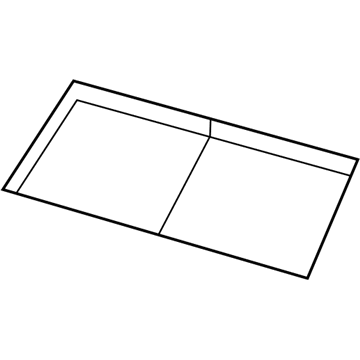 Dodge 68018126AA STORAGE BIN REAR LOAD FLOOR