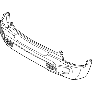 Jeep 5VW93LXHAA Bumper Cover