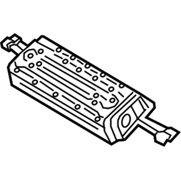 Mopar 68102343AB Kneeblocker Steering Column Opening Inflatable