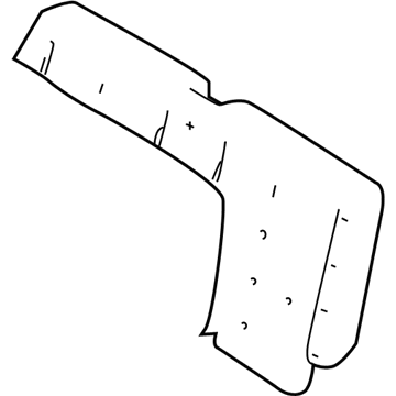 Jeep 1EE801DVAA SEAT BACK Rear