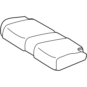 Jeep 1EE831DVAA COVER Rear Seat Cushion