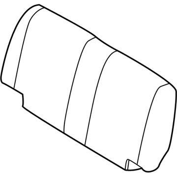 Jeep 1EE811DVAA COVER Rear Seat Back