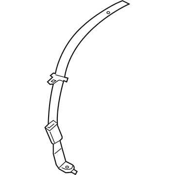 2006 Dodge Magnum Seat Belt - 1BY48XDVAA