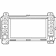 Mopar 68164636AF Radio Multi Media