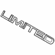 Mopar 68228200AB Nameplate Liftgate Limited