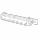 Mopar 57010606AH Lamp Center High Mounted Stop