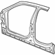 Mopar 68127972AG Panel Bodyside Aperture Outer Front