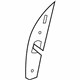 Mopar 55364229AA Seal Bodyside