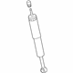 Mopar 68072160AD Shock Absorber Suspension Rear