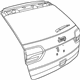 Mopar 68154524AA Panel Liftgate, Rear