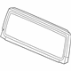 Mopar 68280994AD Panel Windshield Frame