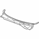 Mopar 57010373AF Panel Cowl Top Includes Access Door