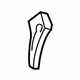 Mopar 68354088AA Seal Front Door