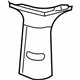 Mopar 5HN26BDXAF Molding D Pillar