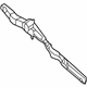 Mopar 68039062AA Reinforcement Rear Rail Front