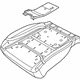 Mopar 68396576AD Module Kit Occupant Classification Cushion Foam Serviced