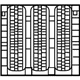Mopar 6DF50RXFAC Grille Texture Honeycomb Center
