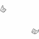 Mopar 68290476AA Bracket Latch