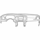 Mopar 68403618AA Panel Instrument Panel