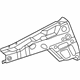 Mopar 68083018AE Reinforcement Fender, Passenger Side