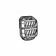 Mopar 68245326AA Exhauster 129X131, Rear Outer