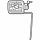Mopar 68404712AA Housing Fuel Filler Right Side, Includes Rubber Protector