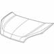 Mopar 68379282AA Hood
