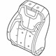 Mopar 68091754AC Foam Seat Back Front