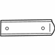 Mopar 68086496AE Dampener Glove Box Door