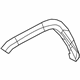 Mopar 68315996AD Molding Wheel Opening Flare Front