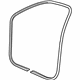 Mopar 55399256AD Weatherstrip Front Door Secondary Mounted To The Body