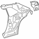 Mopar 68044192AD Reinforcement Bodyside Aperture Rear Inner