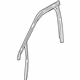 Mopar 68242108AB Weatherstrip Door Glass With Exterior Molding