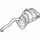 Mopar 68261721AA Resonator And Tailpipe Exhaust