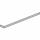 Mopar 68400794AA Strip Door Trim Armrest Chrome, Front Passenger Side