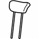 Mopar 6AA72STTAC Headrest Rear Center
