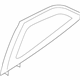 Mopar 68234217AA Glass Quarter Window, Rear Driver Side