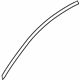 Mopar 68228014AG Molding Day Light Opening Front Door