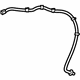 Mopar 68290310AB Hose Sunroof Drain Rear