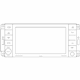 Mopar 68093005AF Radio Multi Media