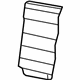 Mopar 5MH83DX9AA Cover Rear Seat Back Left